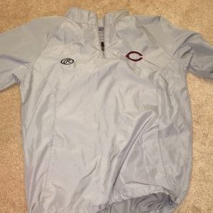 Half zip pullover windbreaker